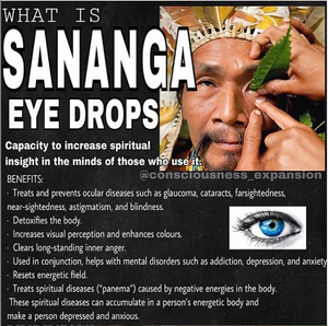 Sananga - Eye Drops. Strong & Fresh, 10ml.
